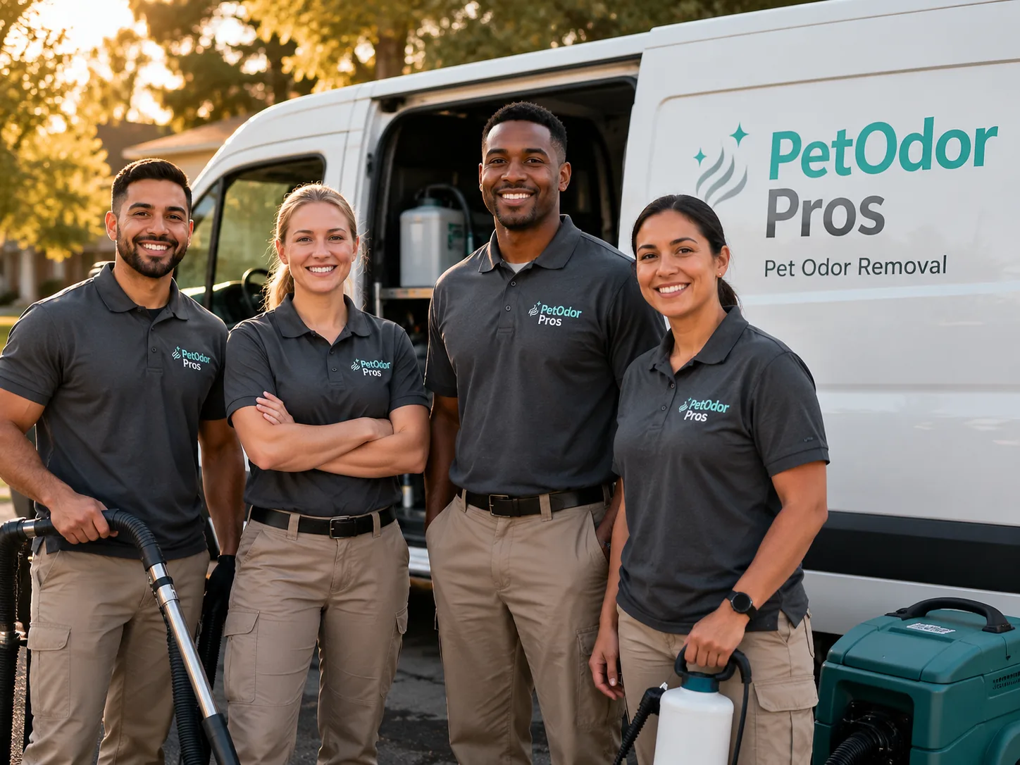 Pet Odor Removal team serving Novice, TX